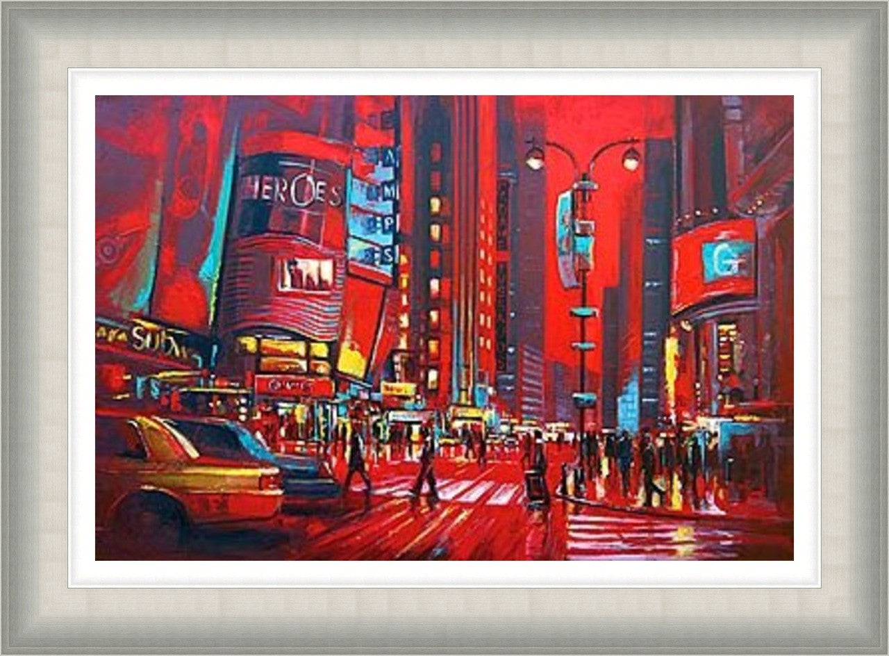 New York in Red by Phil Wilson