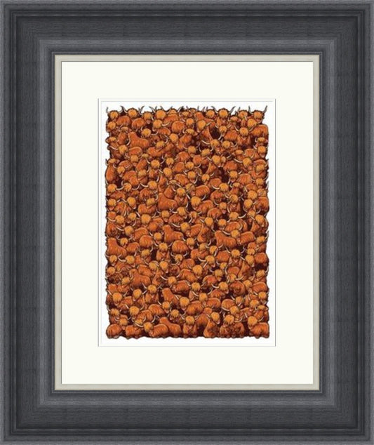 Highland Cows by Garabart