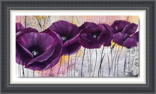Pavot violet I by Isabelle Zacher-Finet