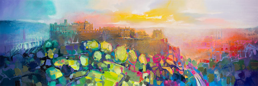 Edinburgh Castle (Signed & Numbered Limited Edition) by Scott Naismith