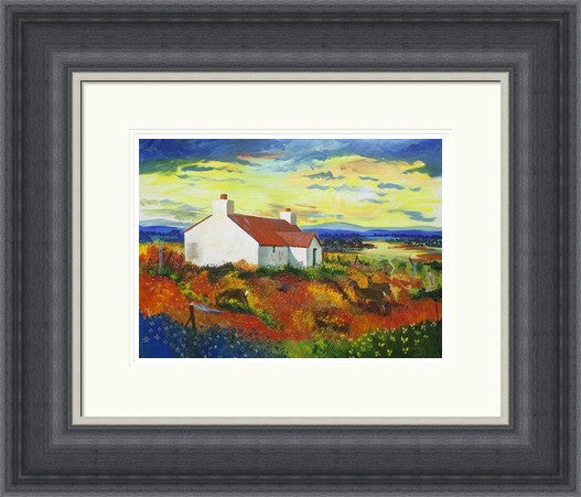 Summer Evening Grazing by Ann Vastano