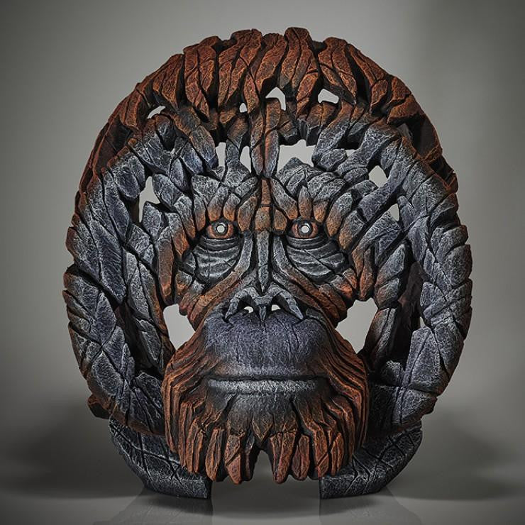 Orangutan Bust - Edge Sculpture