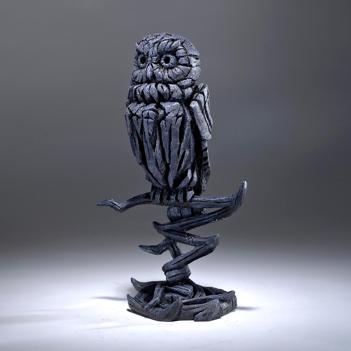 Owl (Midnight Blue) - Edge Sculpture