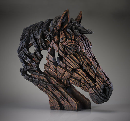 Horse Bust (Bay) - Edge Sculpture