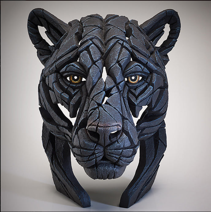 Panther Bust - Edge Sculpture