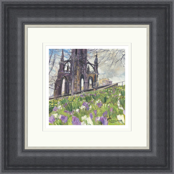 Awakenings Beneath the Scott Monument by James Somerville Lindsay