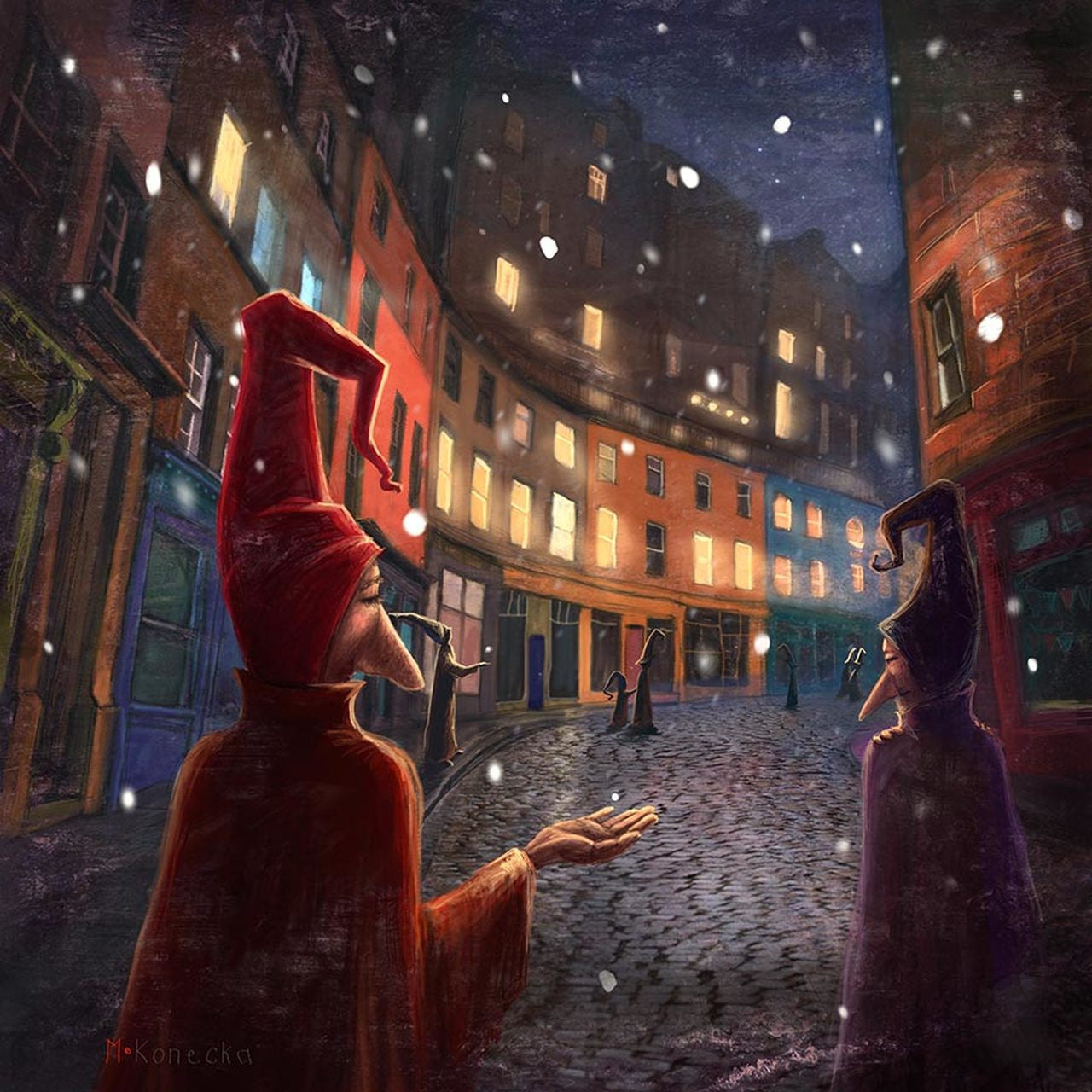 A Sudden Flurry by Matylda Konecka