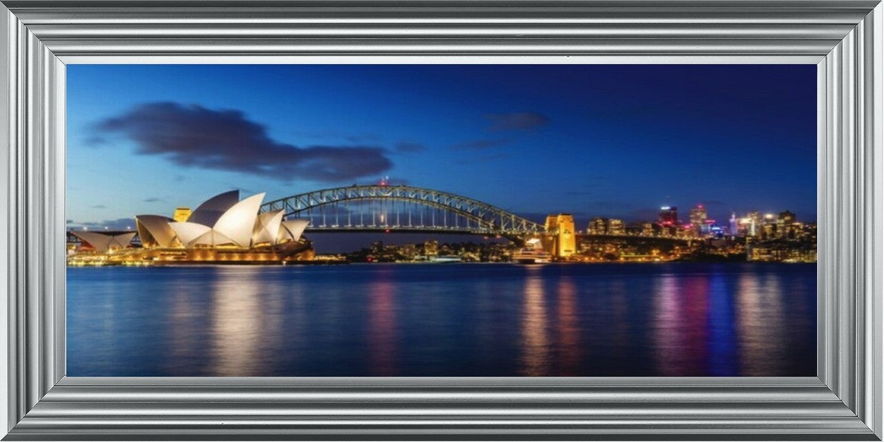 Nightfall Over Sydney Harbour