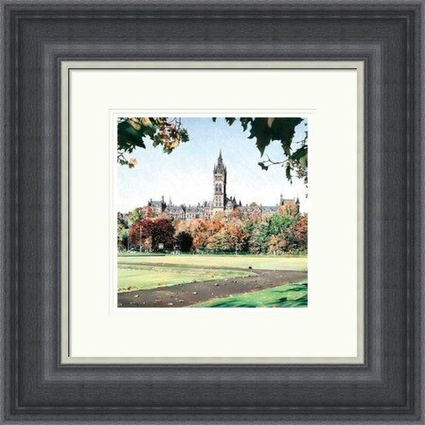 Glasgow University Above The Tree Tops by John Mawbey