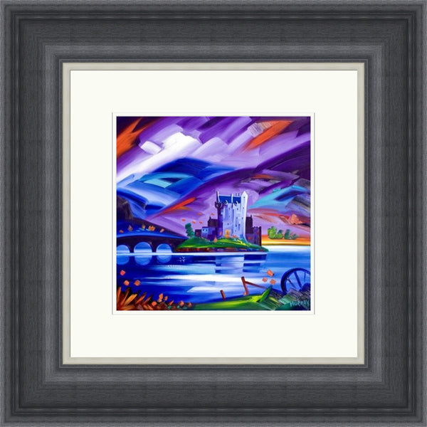 Eilean Donan Purple by Raymond Murray