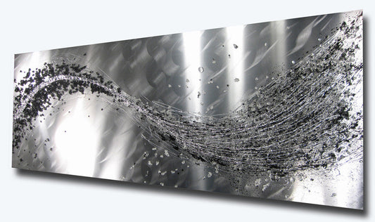 New Wave Black & Silver Mono Alchemy by Argento Art