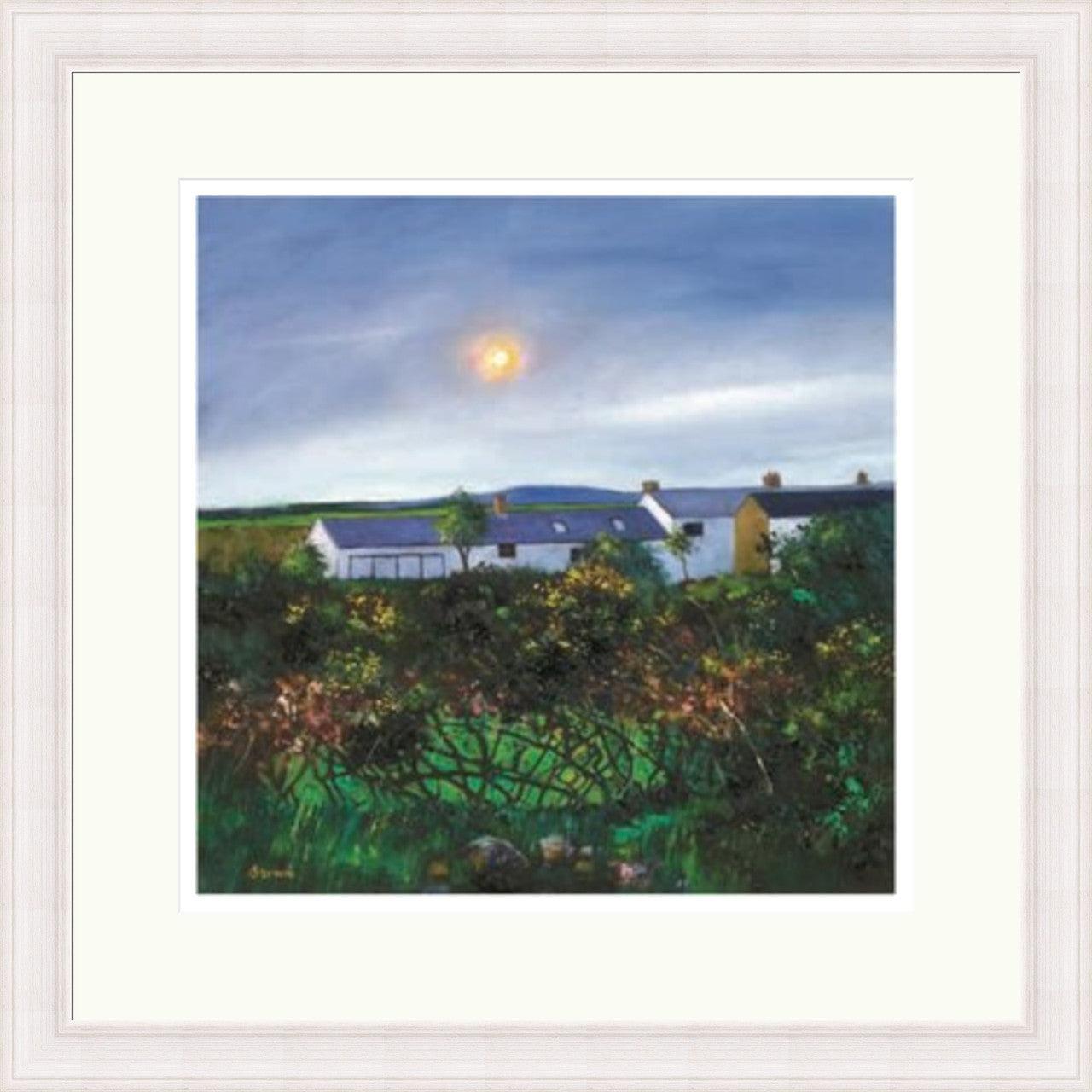 Cornish Cottages (Limited Edition) by Davy Brown