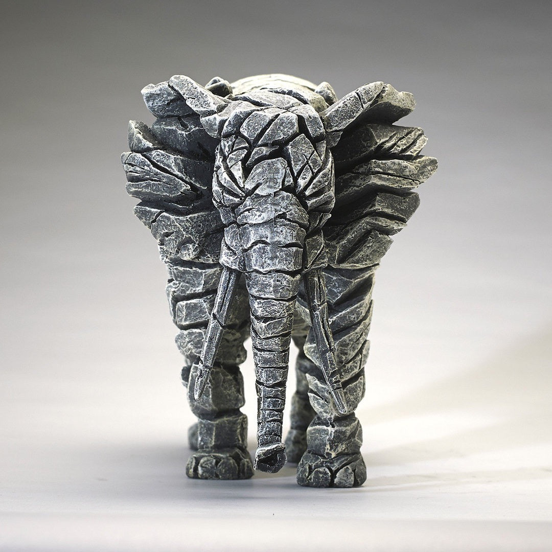 Elephant (White) by Matt Buckley - Edge Sculpture