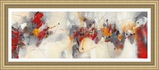 Rhapsody Abstract by Véronique Ball