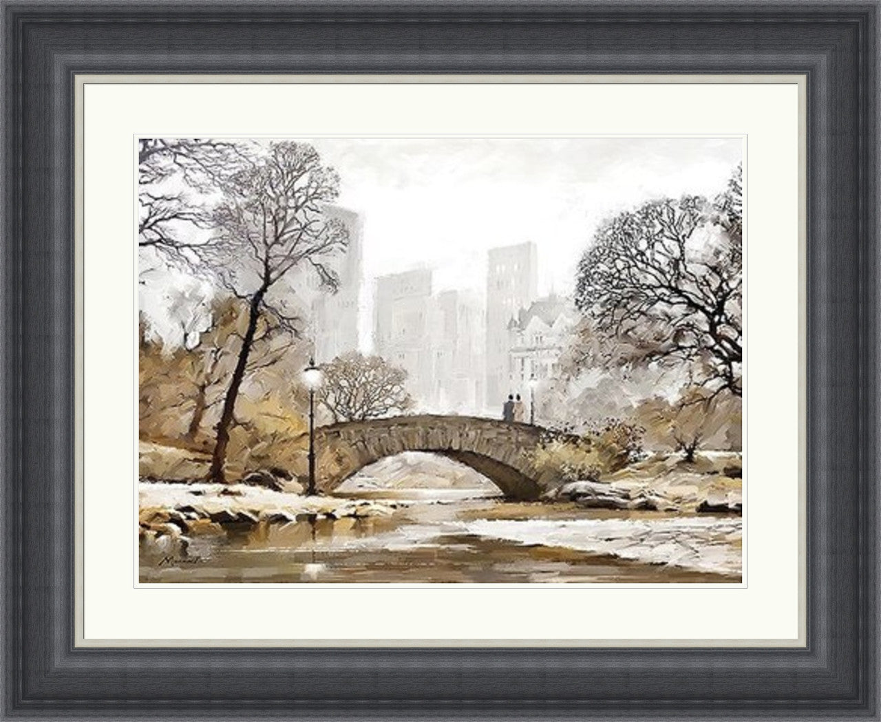Gapstow Bridge New York by Richard MacNeil