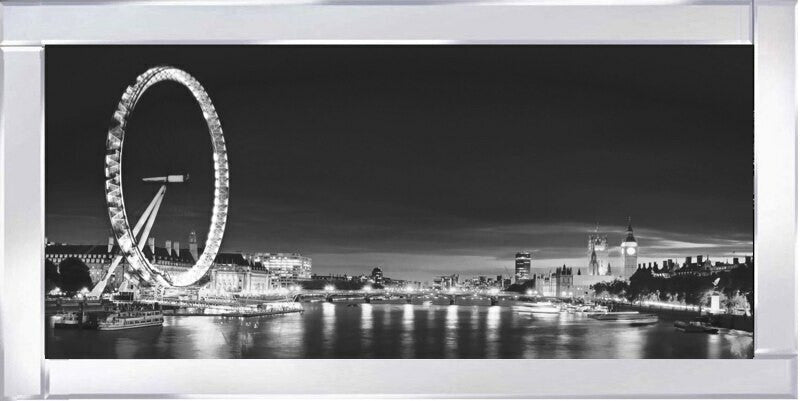 London Eye - Black and White