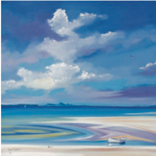 Silver Sands, Eigg and Rhum by Daniel Campbell