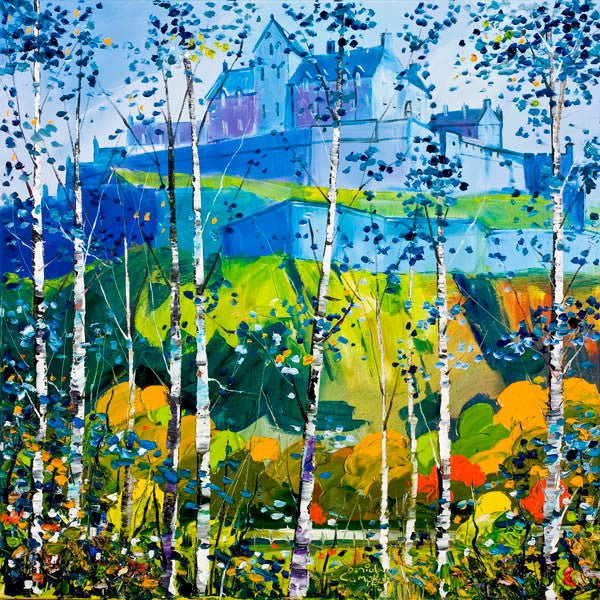 Evening Light Edinburgh Castle by Daniel Campbell