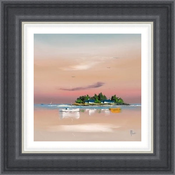 Soleil couchant sur le golfe II by Frédéric Flanet