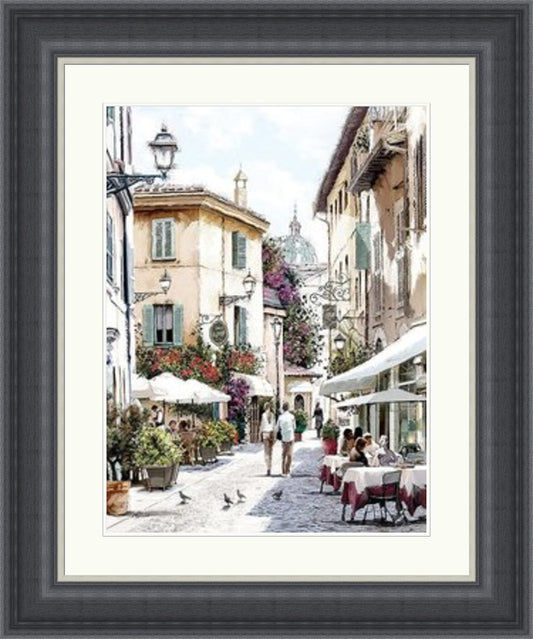 Cafe Stroll by Richard MacNeil