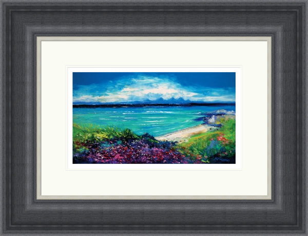 The Paps of Jura from Isle of Gigha by Jolomo