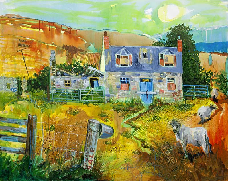 Clearance at Mains Farm by Ann Vastano