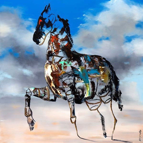 Trotting Wonder by Garry Brander