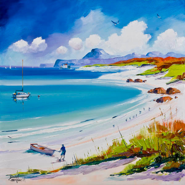 Beach on Iona by Daniel Campbell