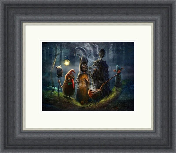 The Pipe Smokers Tree II by Matylda Konecka