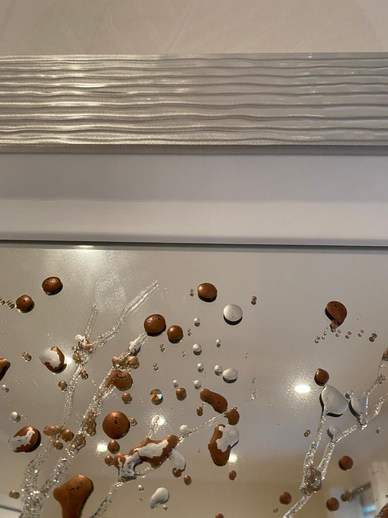 Copper Tree Mirror Liquid Art