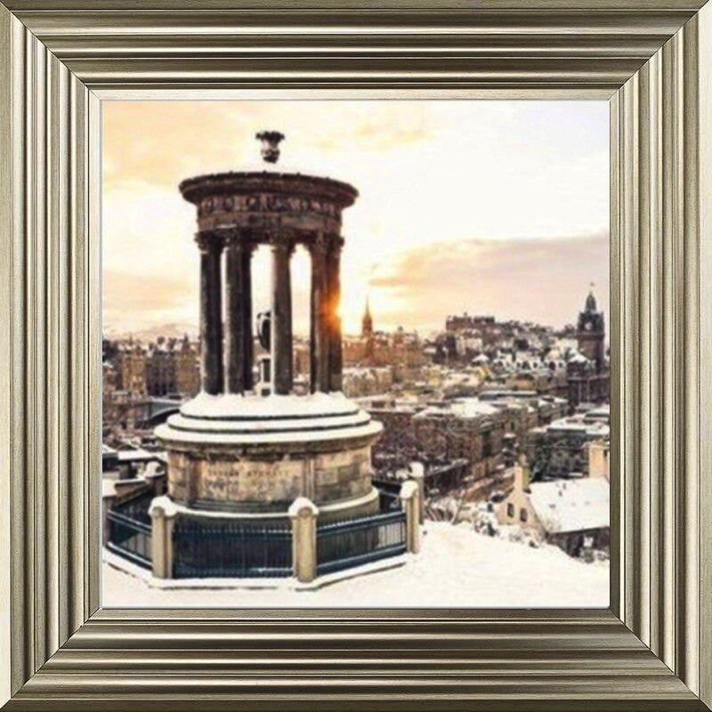 Winter at Calton Hill, Edinburgh