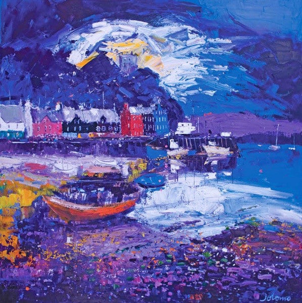 Stormy Evening, Tobermory, Isle of Mull by Jolomo
