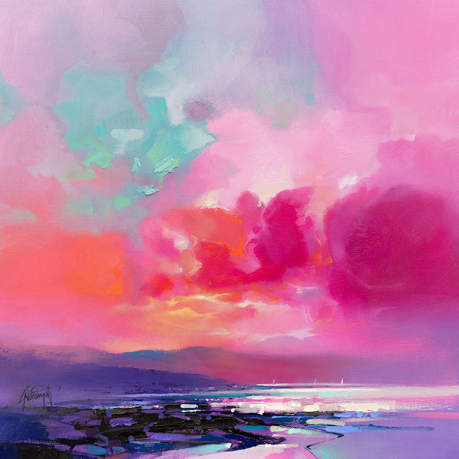 Loch Fyne Sailing (Signed & Numbered Limited Edition) by Scott Naismith