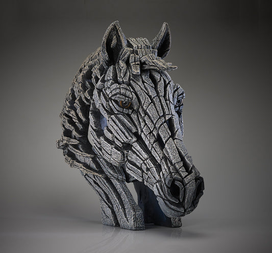 Horse Bust (White) - Edge Sculpture