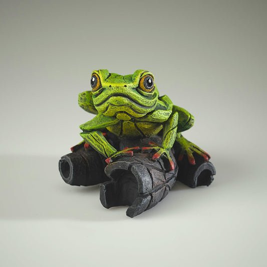 African Tree Frog (Green) - Edge Sculpture
