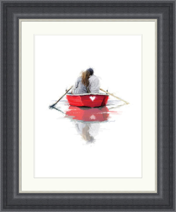 Couple in a Boat by Richard MacNeil