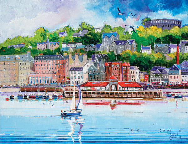 Sailing Into Oban by Daniel Campbell