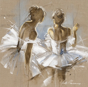 Ballerina White Dress II by Kitty Meijering