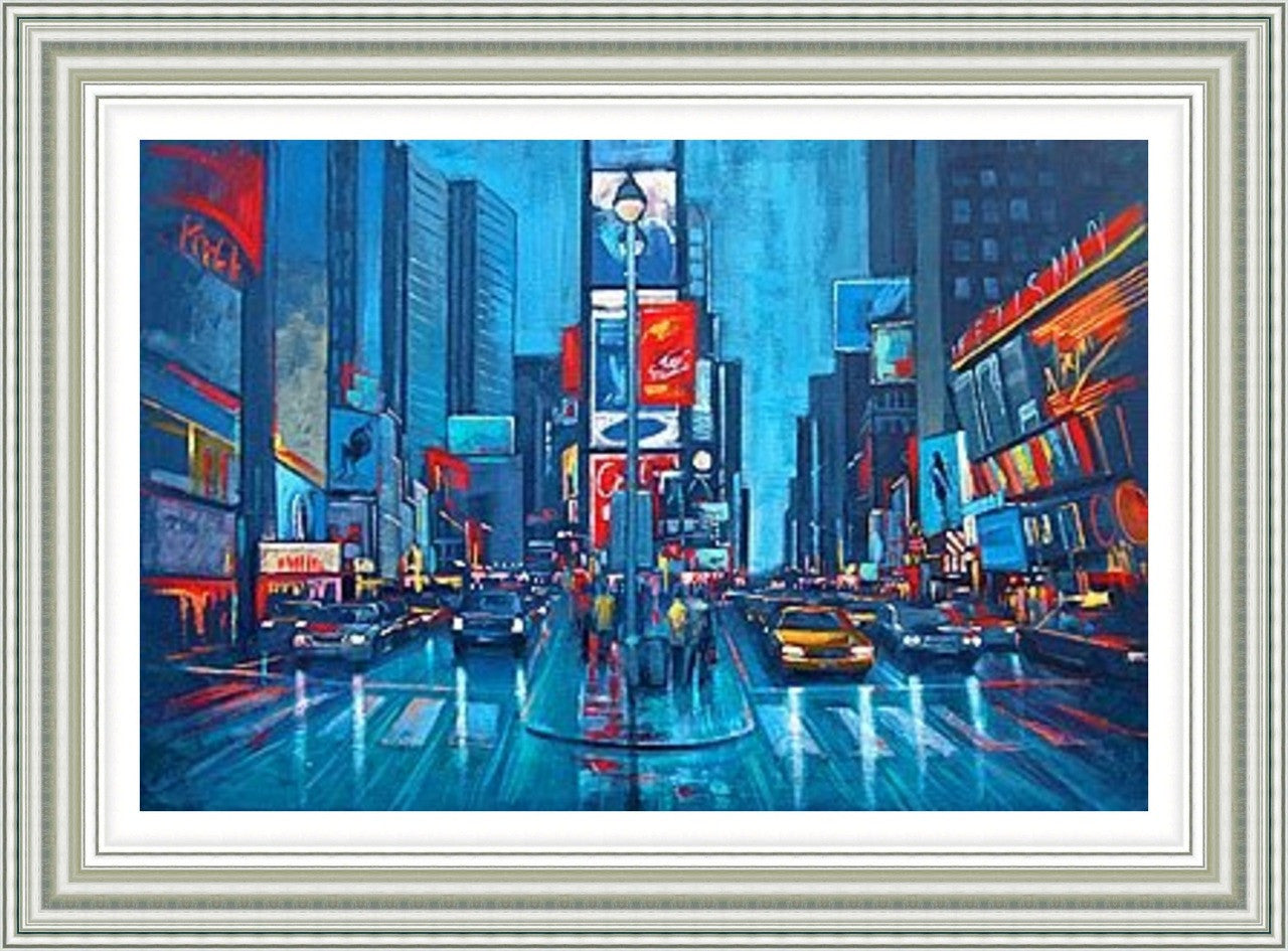 New York in Blue by Phil Wilson