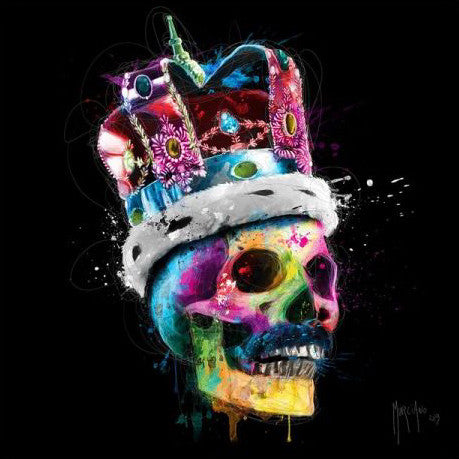 Freddie Mercury Skull by Patrice Murciano