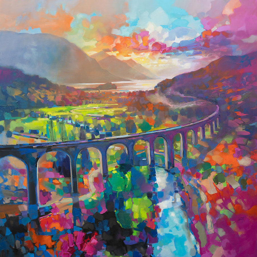 The Glenfinnan Viaduct by Scott Naismith - Petite