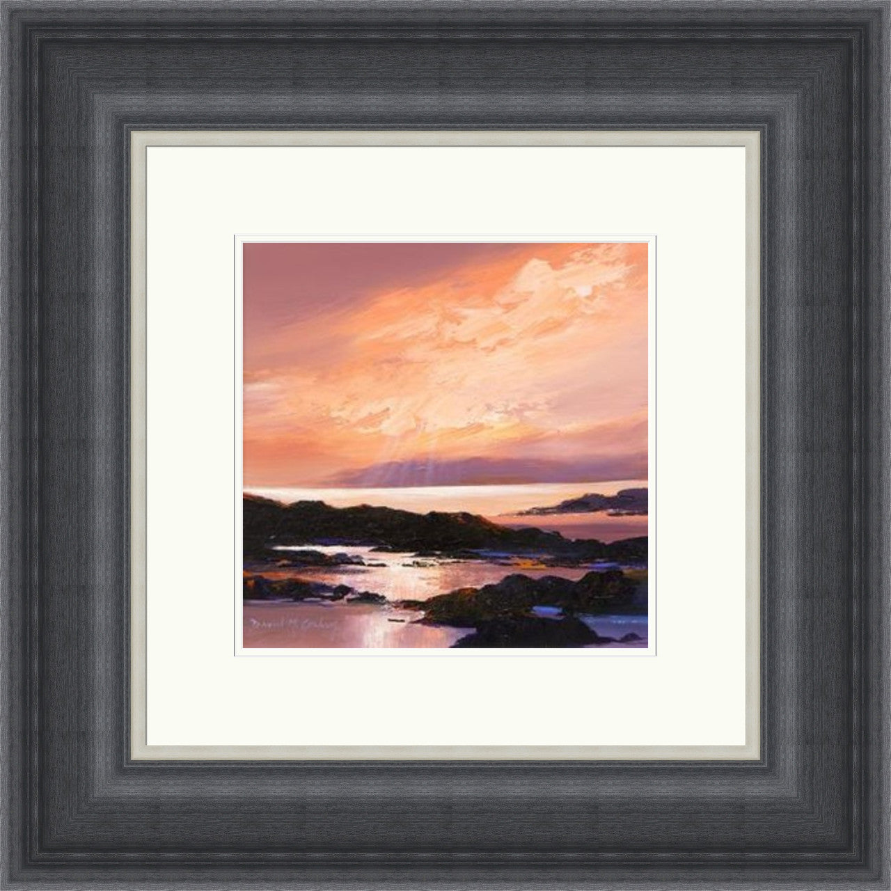 Last Light, Arisaig by David M Graham