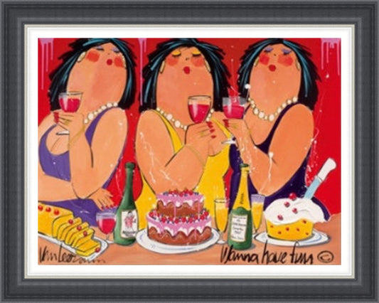 Girls Just Wanna Have Fun II by El van Leersum
