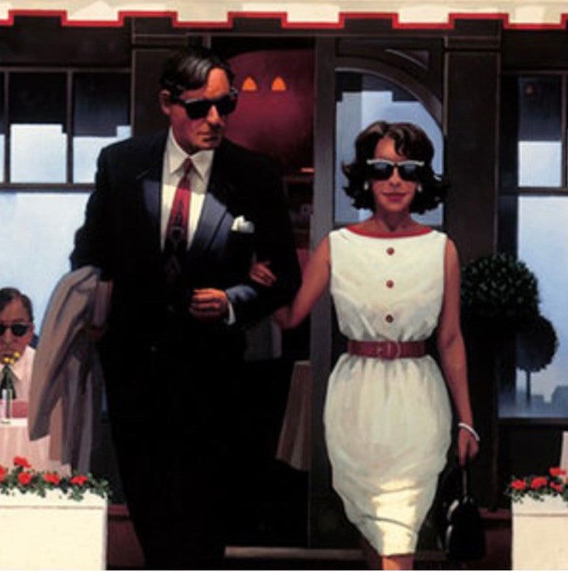 Lunchtime Lovers by Jack Vettriano