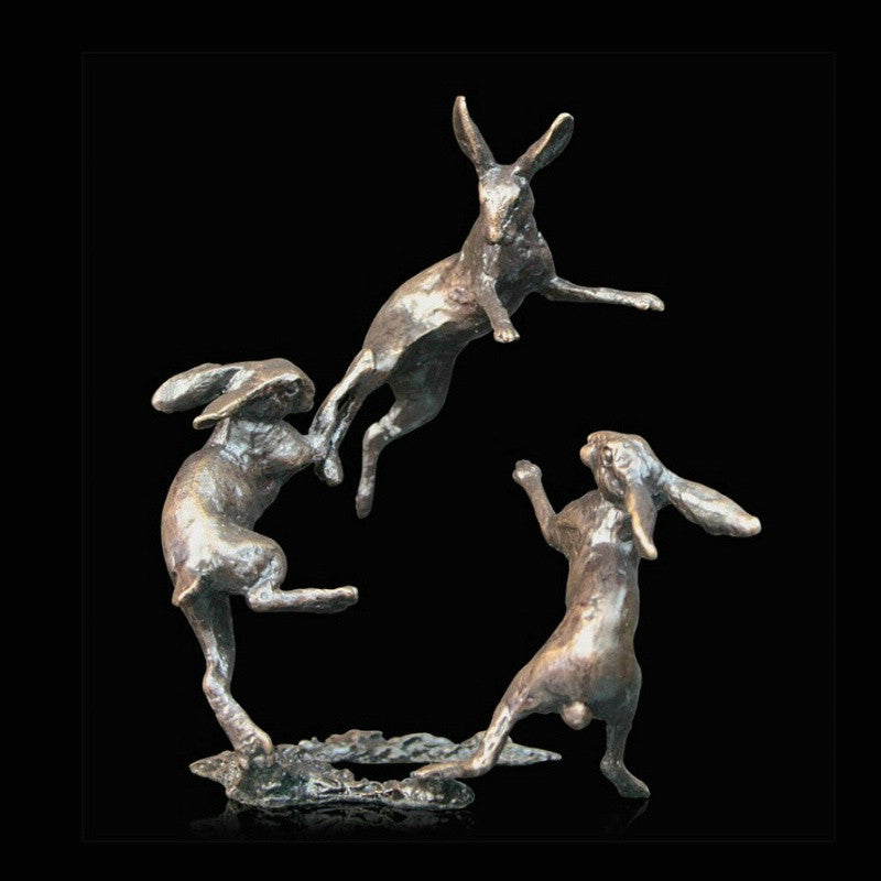 Butler & Peach Miniatures - Hares Dancing Collection