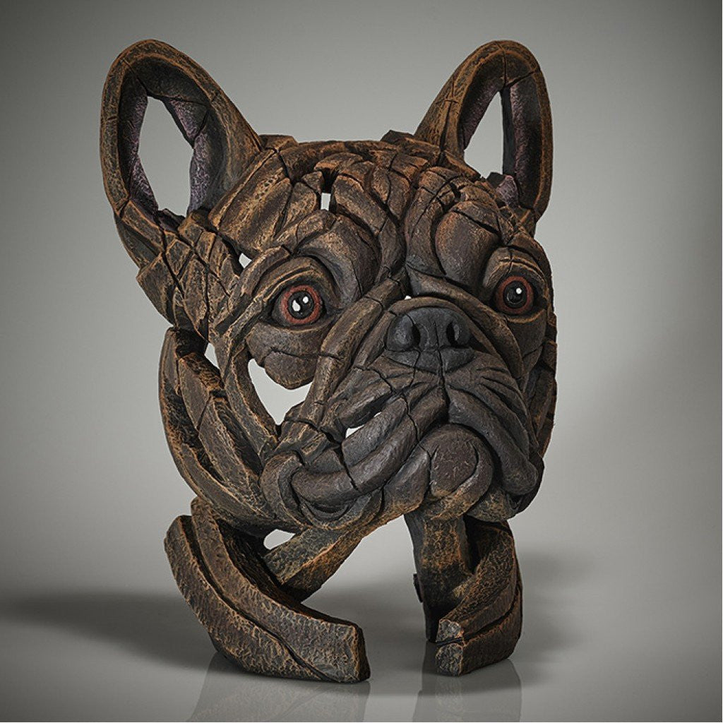 French Bulldog Brindle  - Edge Sculpture