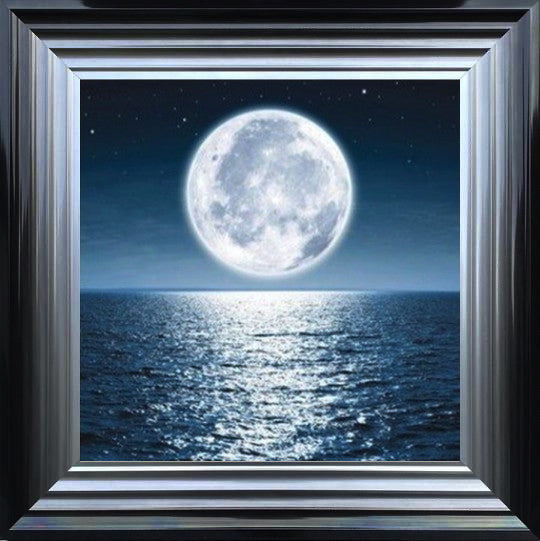 Blue Moon Over Water