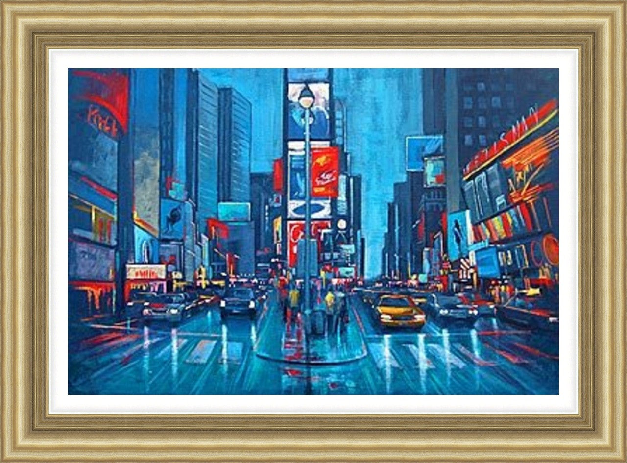 New York in Blue by Phil Wilson