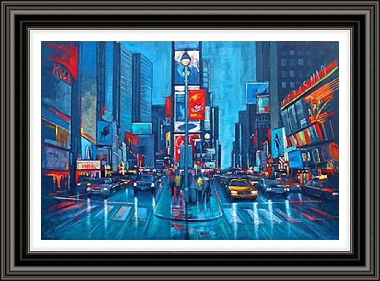 New York in Blue by Phil Wilson