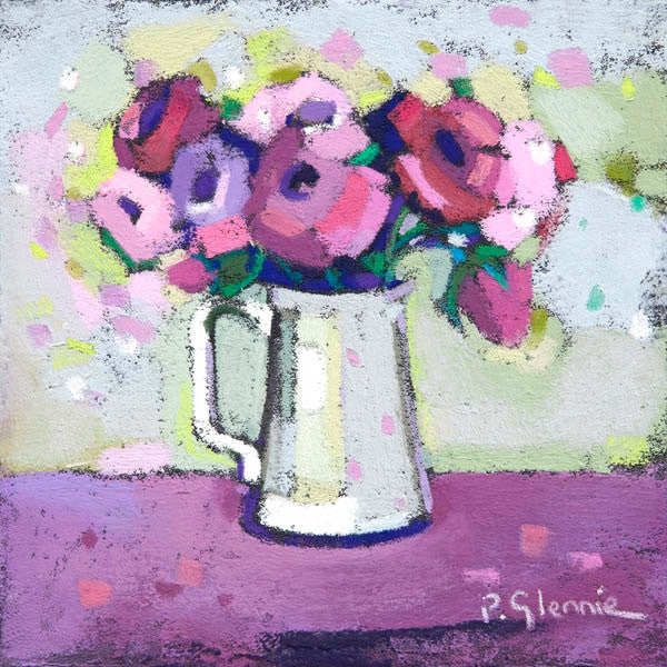 Pink Blooms by Pam Glennie